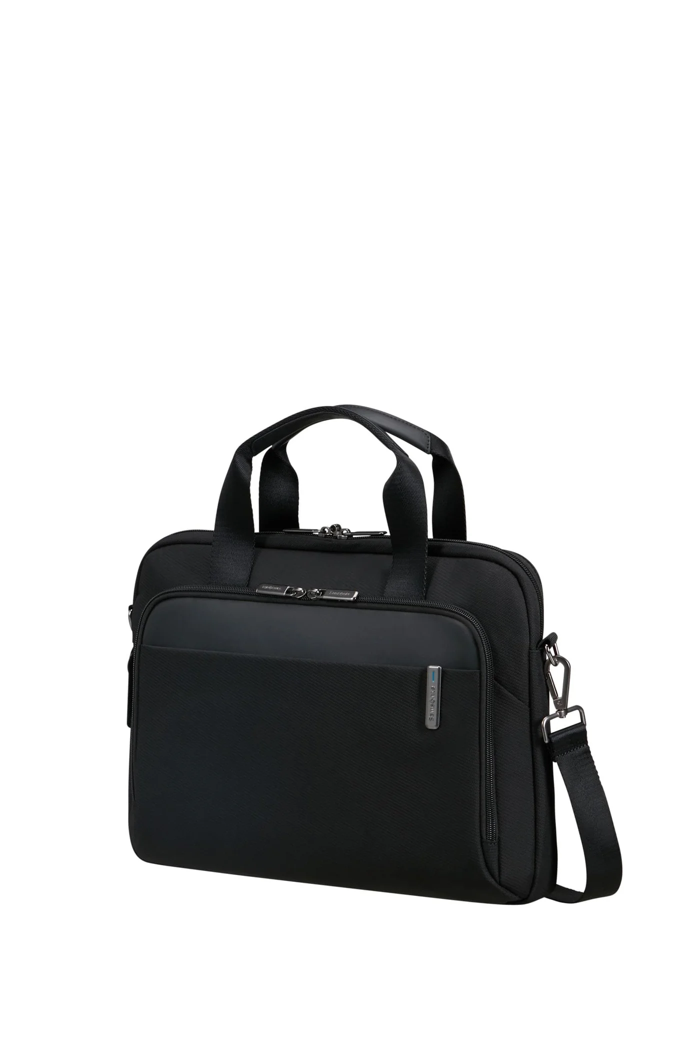 Premium Slim Laptop Briefcase Professional Business Bag for 15.6 inch Devices (Black, 40 cm) 4q7ri