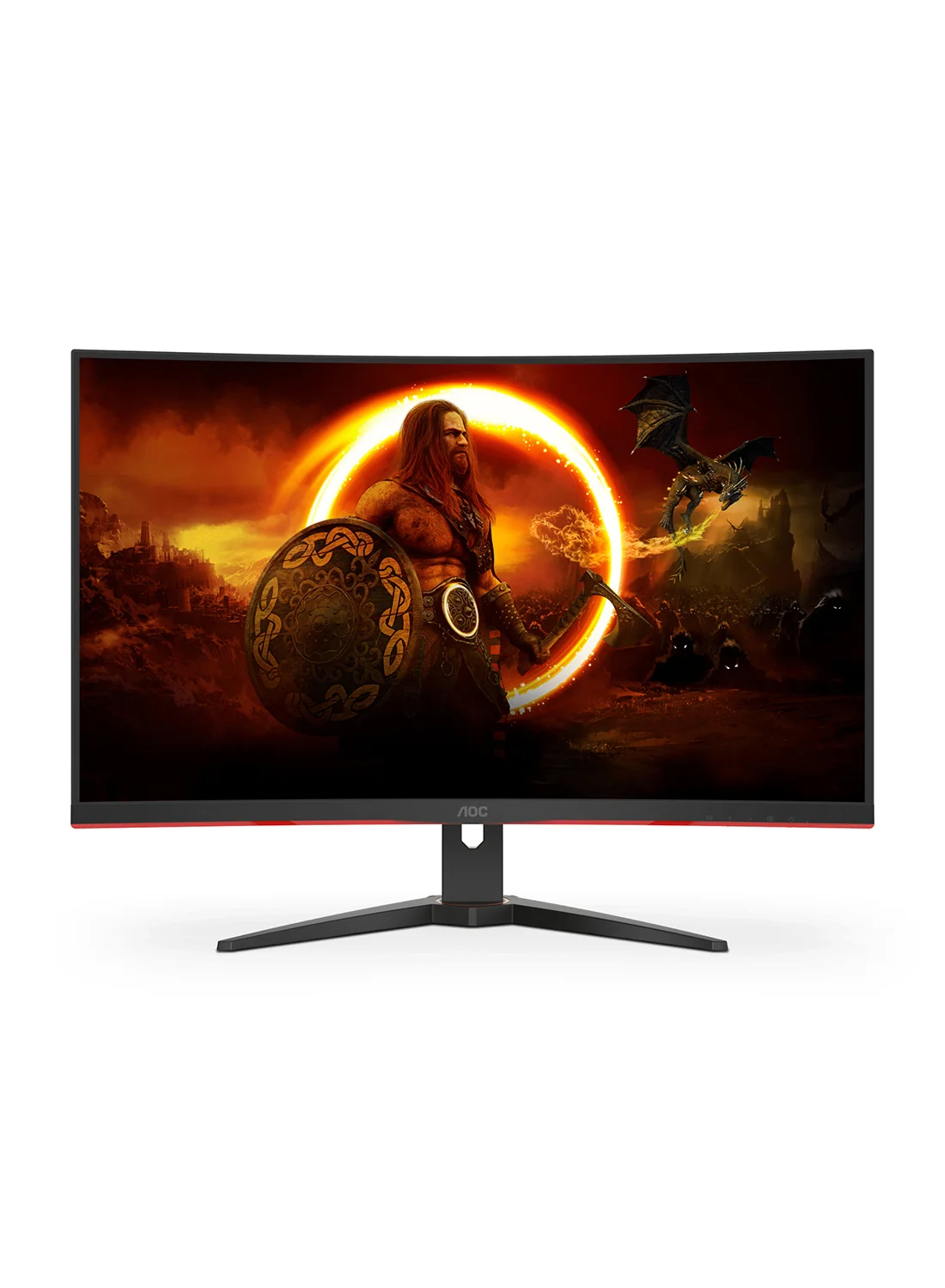 Premium Curved Gaming Monitor 31.5-Inch FHD VA Display 250Hz Refresh Rate 0.5ms Response Time 1500R Curvature (Black, 31.5-Inch) m7ikr