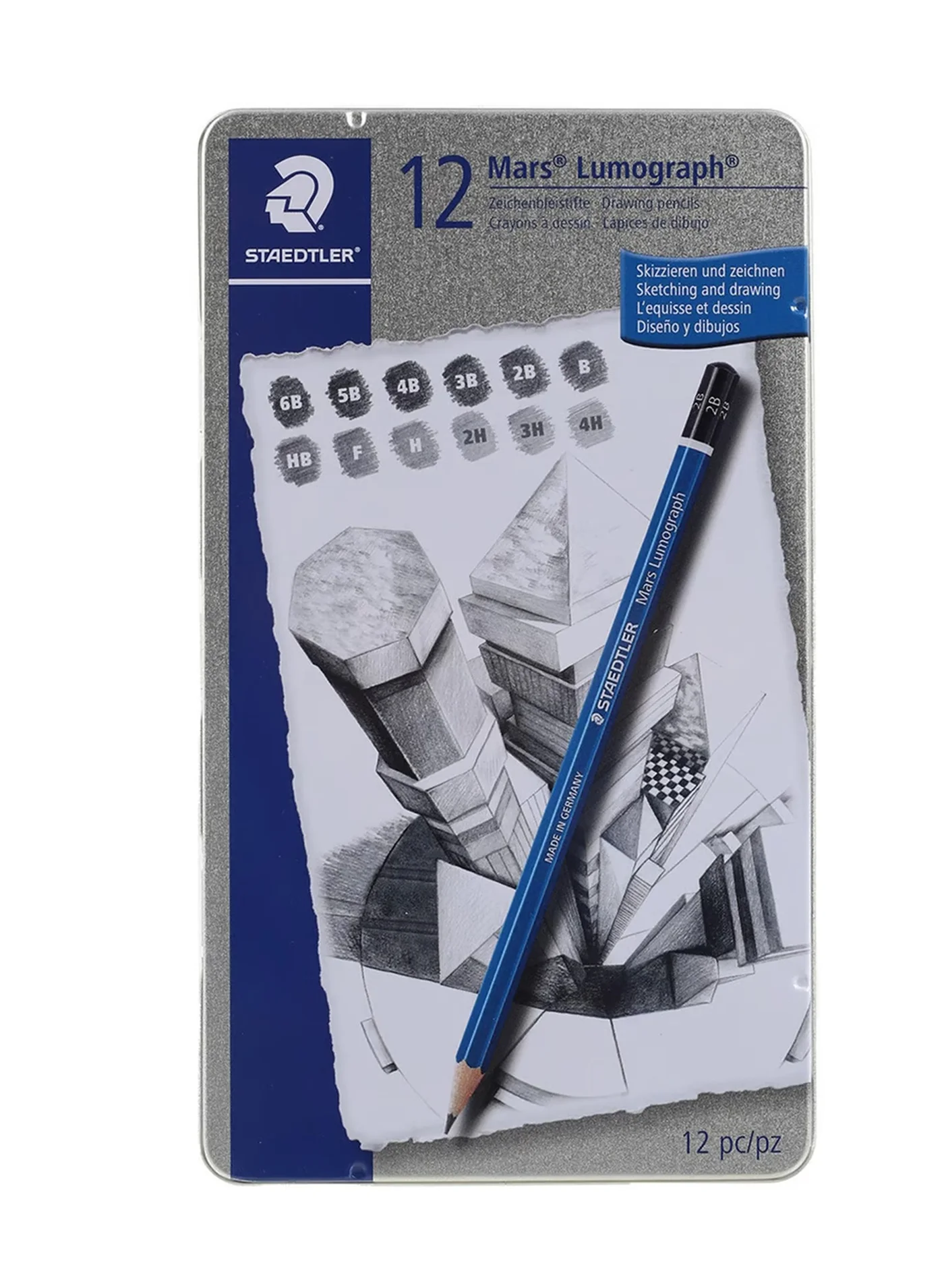 Premium Graphite Drawing and Sketching Pencils Set (12-Piece) rf07n