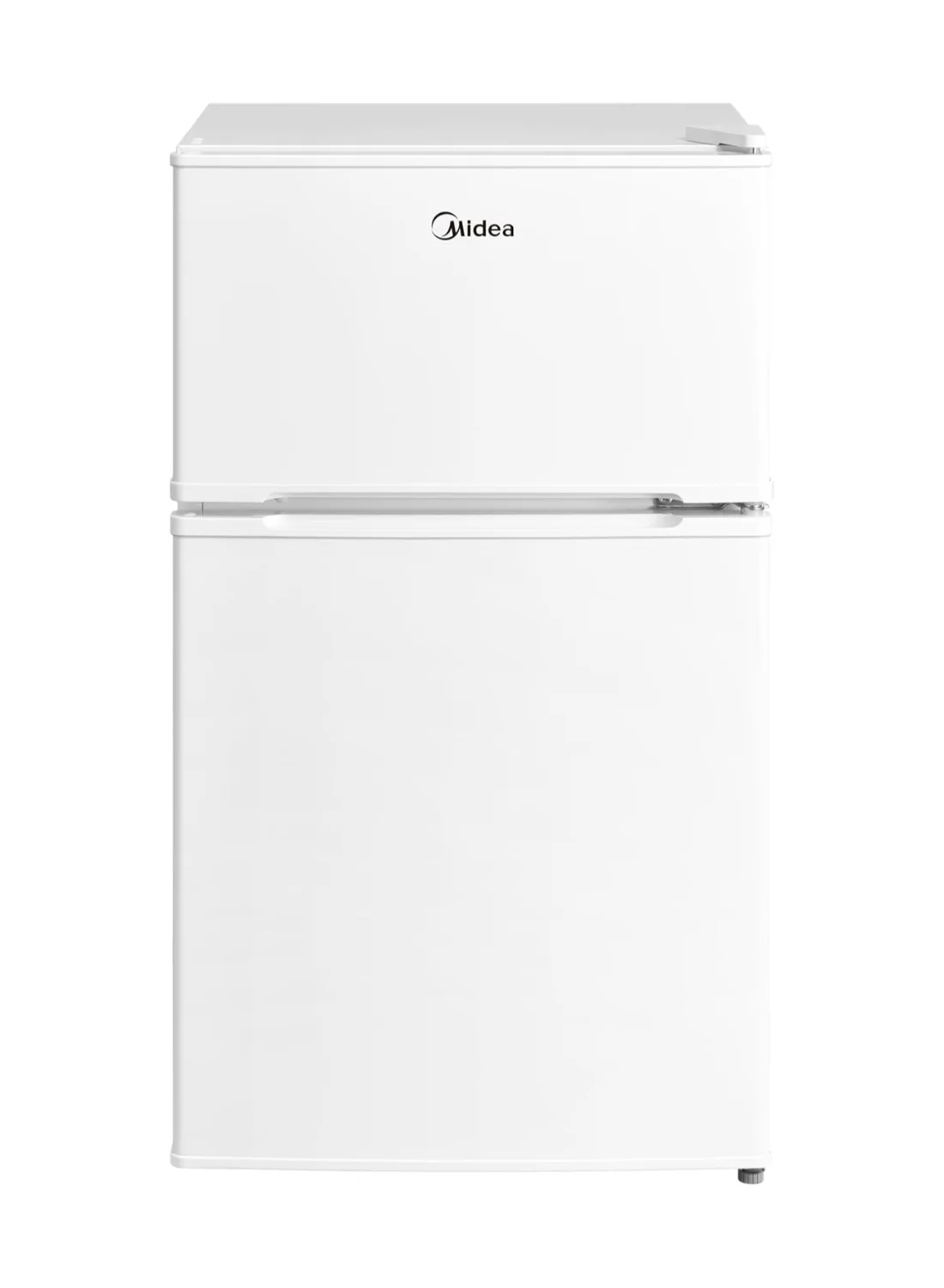 Midea Double Door Refrigerator with Inverter Quattro Technology (White, 134L) ouxsk