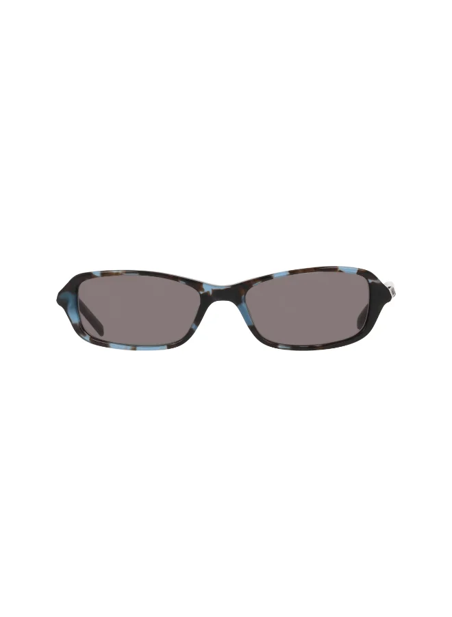 Premium Acetate Full Rim Sunglasses for Women (Blue Tortoise, 54mm) ibnc0