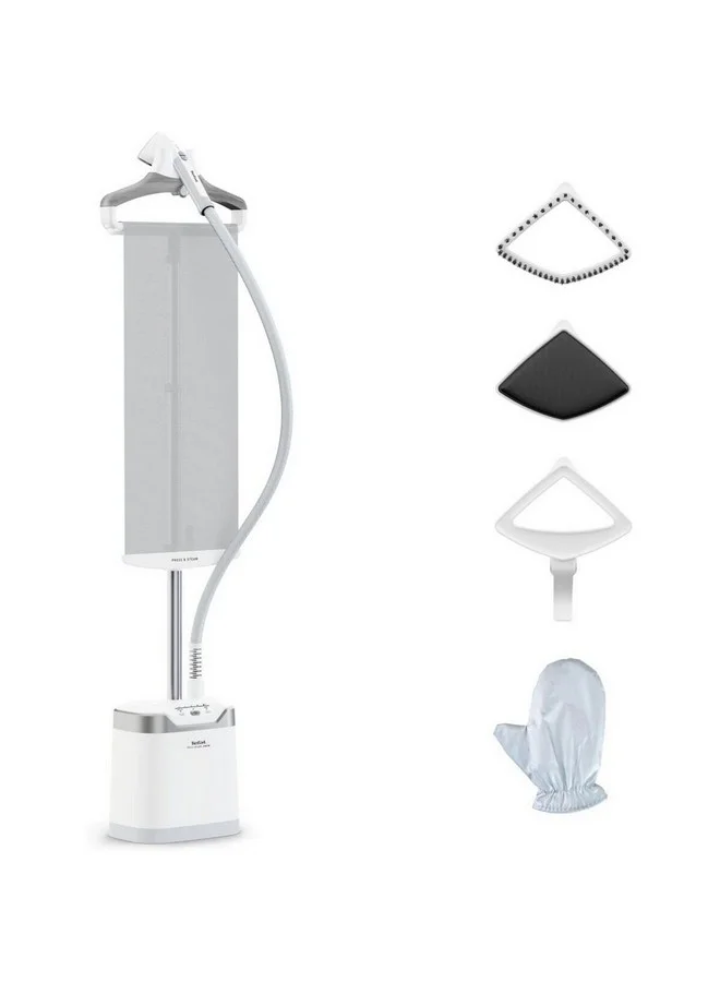 Garment Steamer 2000W Professional Fabric Care Vertical Iron (White, 1.3 L) 1frz3