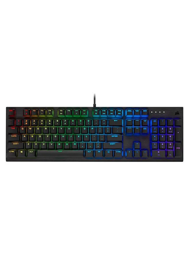 Premium Mechanical Gaming Keyboard RGB Backlit Wired Professional Keyboard for PC Gaming (Black, Full Size) i2npr