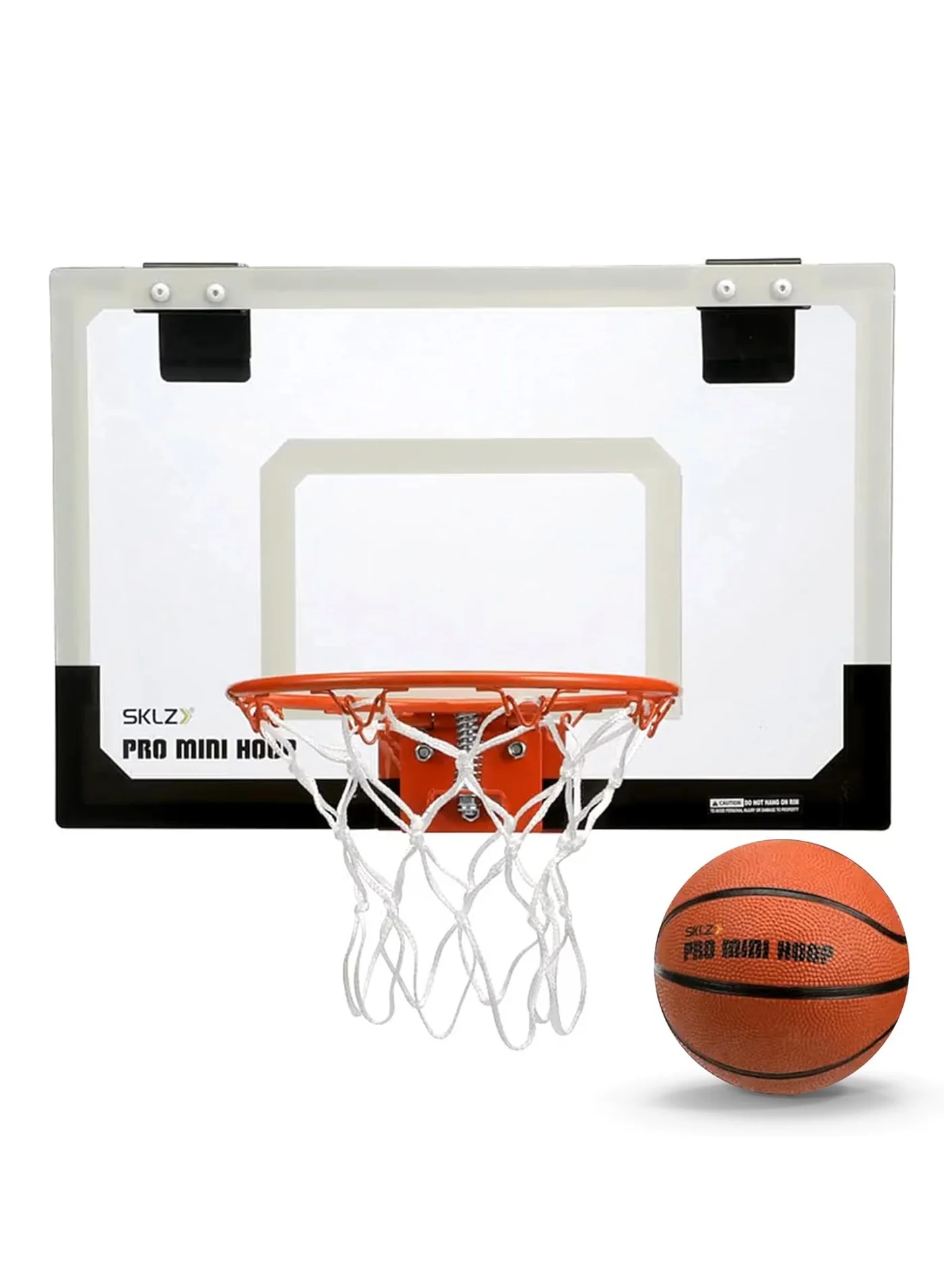 Premium Indoor Basketball Hoop Over The Door Portable Wall-Mounted Goal for Home and Office (45 cm x 30 cm) y425e
