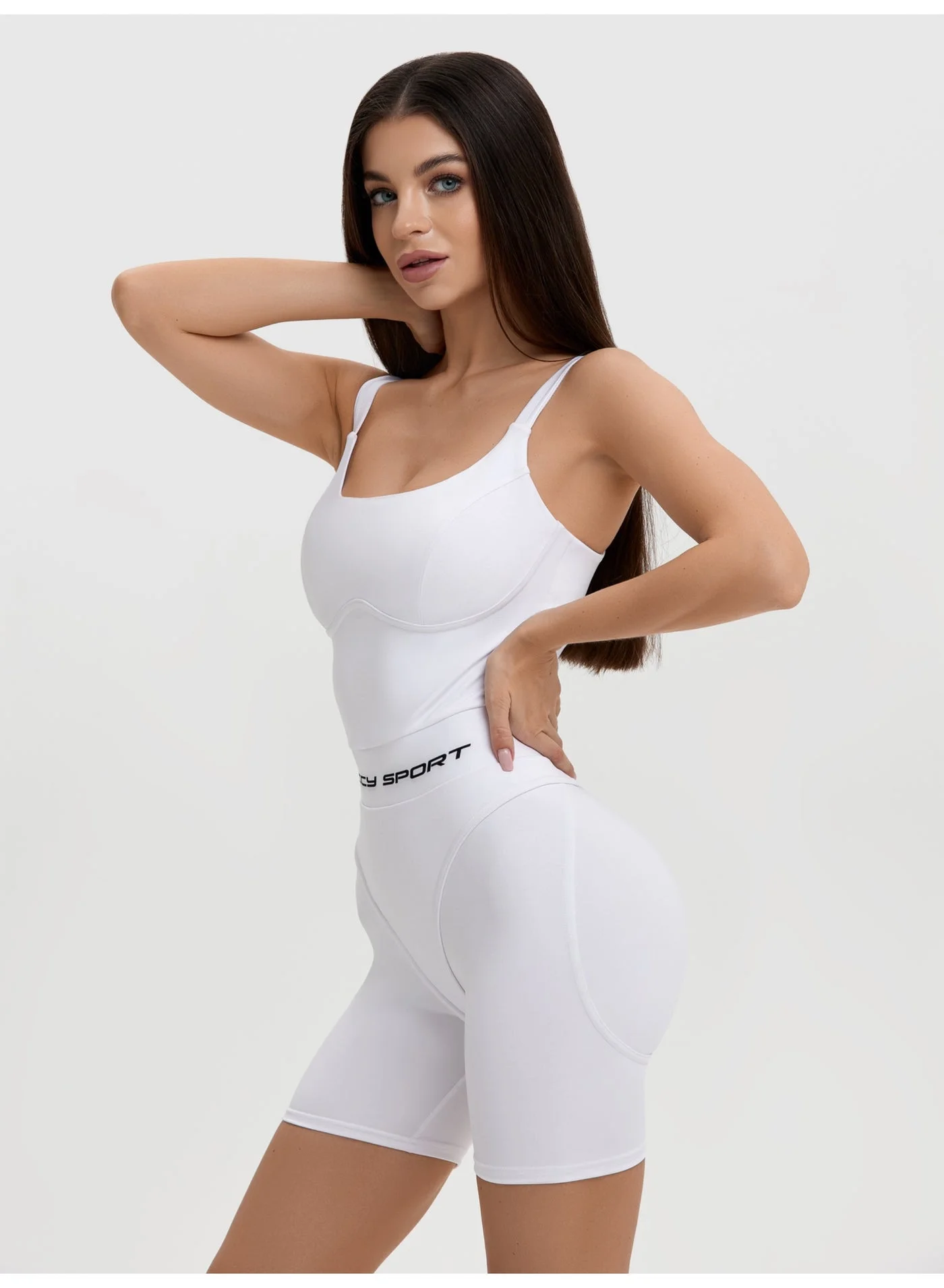 Premium Athletic One Piece Workout Jumpsuit for Women - Sculpting Romper for Yoga and Gym (Solid, S) zzcp8