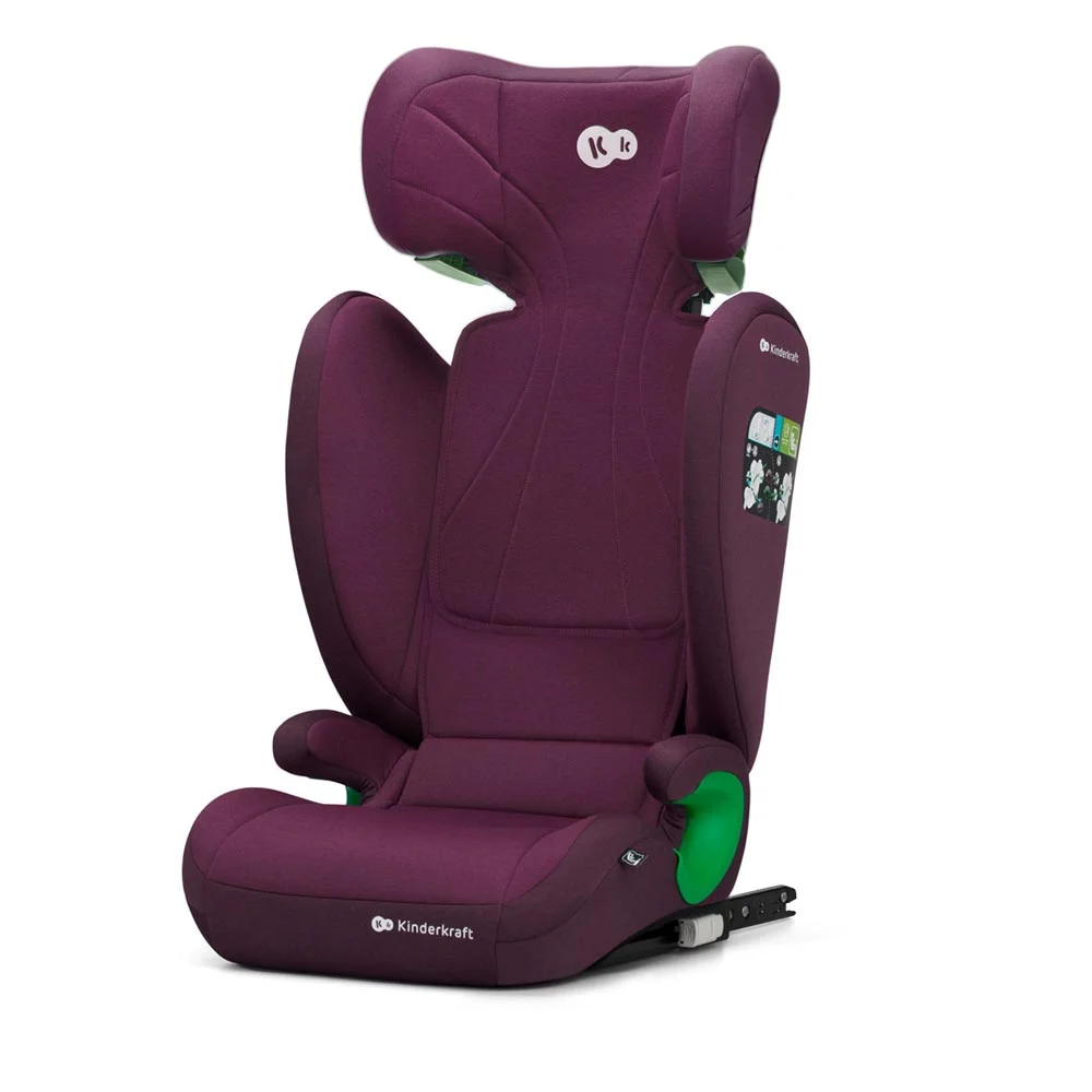 Premium Junior Fix 2 I-Size Car Seat Group 2/3 (15-36kg, Cherry Pearl) yar8l