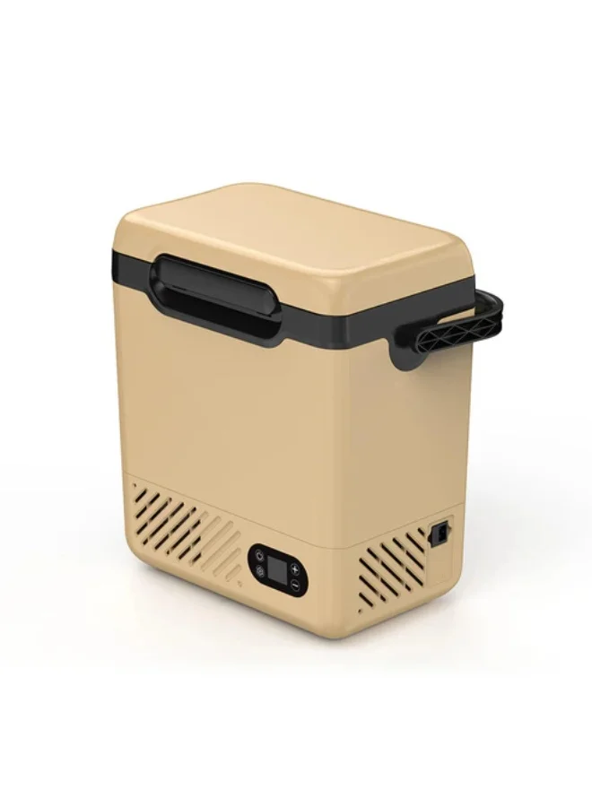 Crony N12 Portable Car Refrigerator 12V/24V Mini Fridge with Removable Battery and LED Display (12 Liters) abh0h