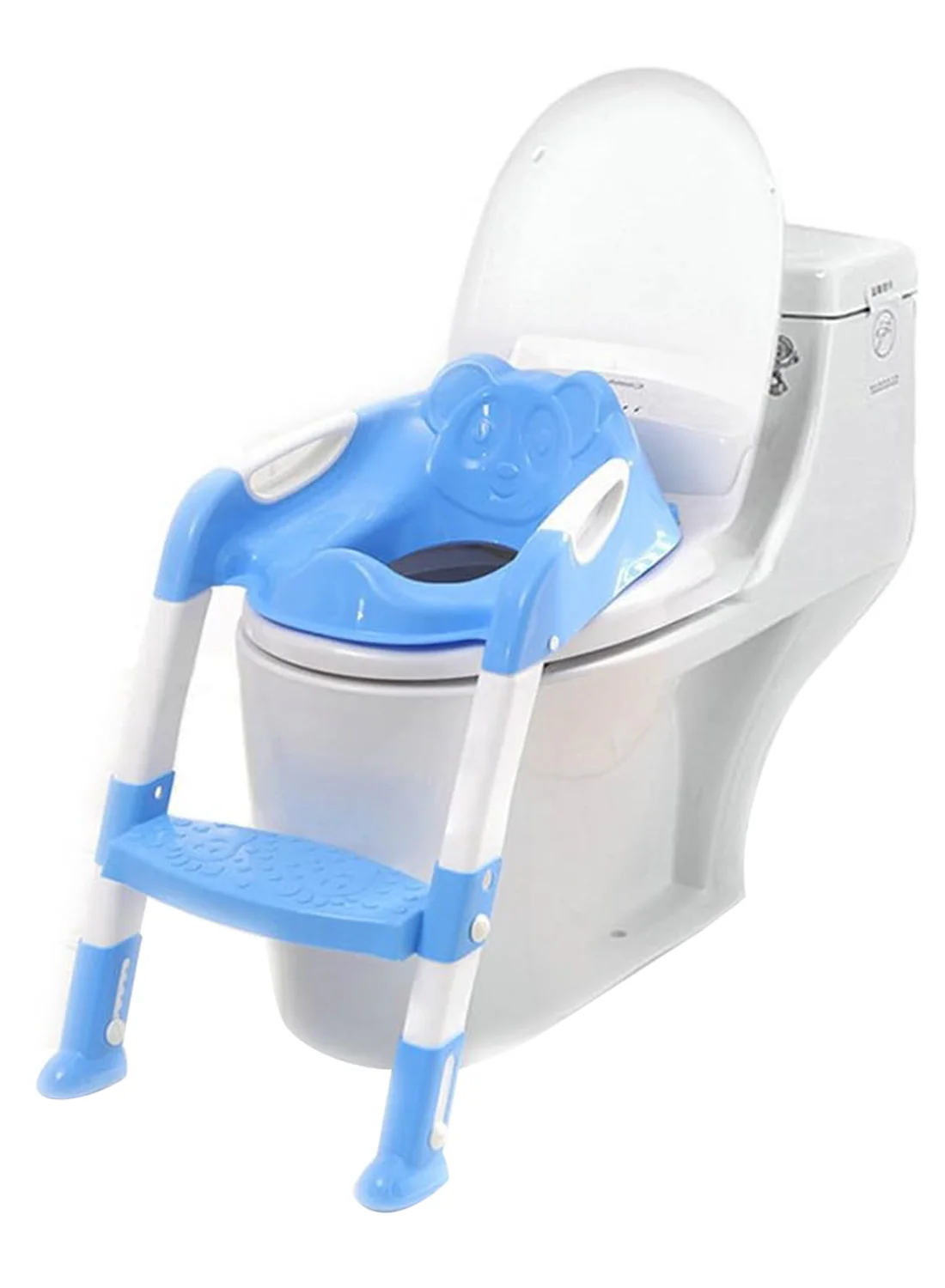 Cool Baby Portable Kids Toilet Seat with Adjustable Ladder (Non-Slip Step Stool, Toddler Training Chair) ehkxi