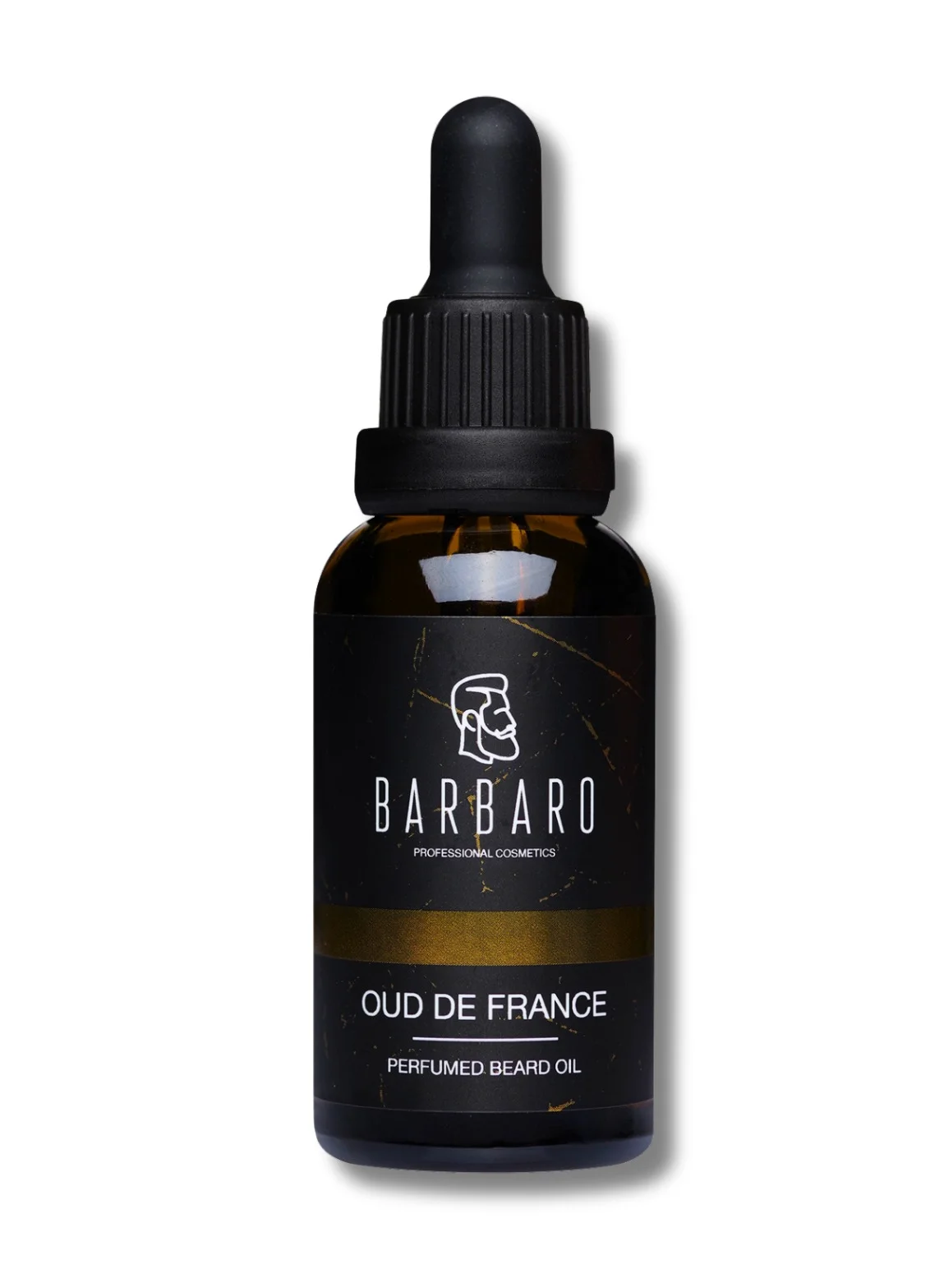 BARBARO Beard Oil Oud de France Premium Grooming Oil for Men (30 mL) ezct8
