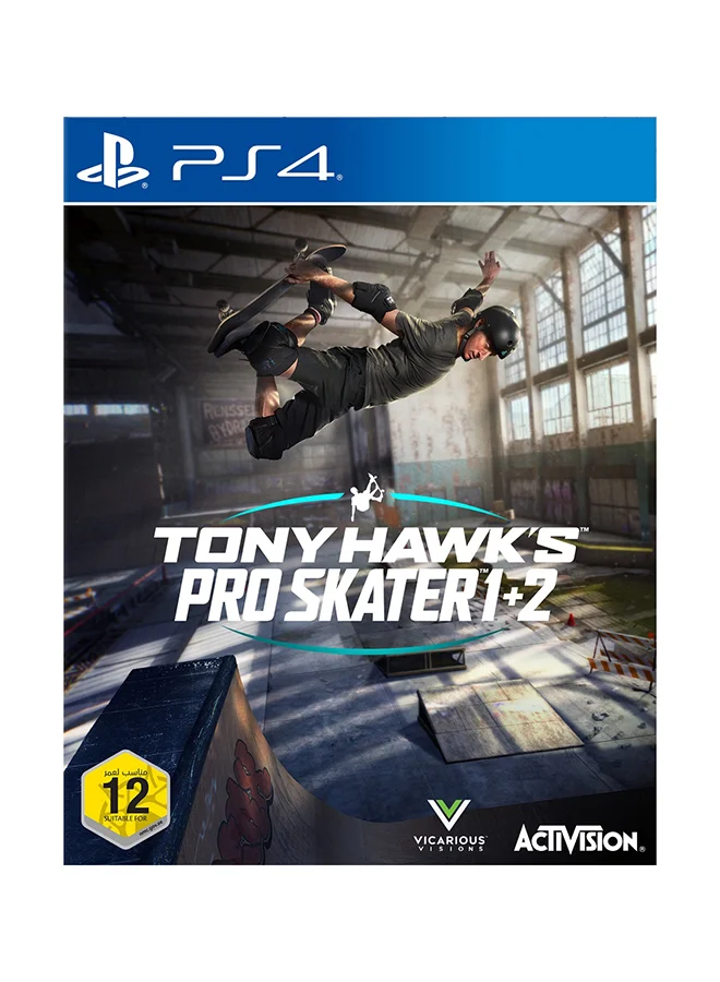 Pro Skater 1+2 Remastered Edition (English/Arabic Version) for Console Gaming 2g2ay