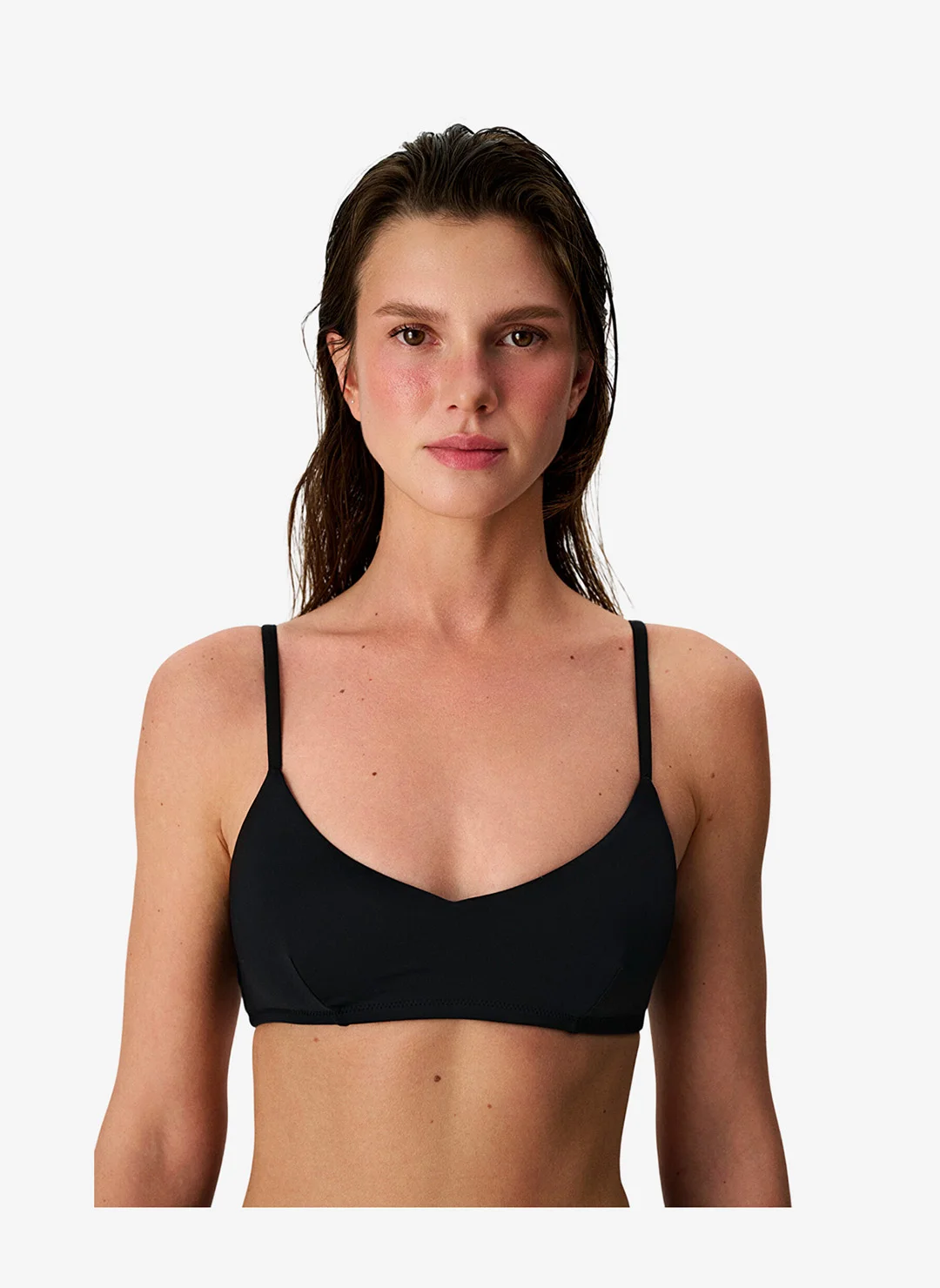 Penti Women Front Black Bikini Top (Sleeveless, Polyamide, For Women) v9ihl