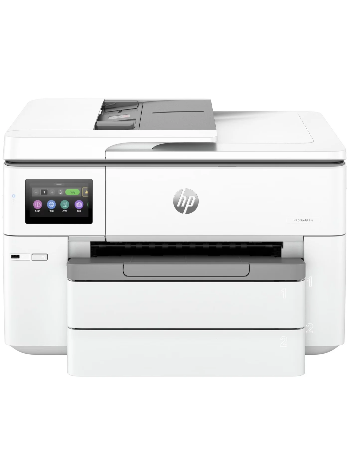 Professional Wide Format All-in-One Printer, High-Speed Duplex Printing, Wireless Office Document Scanner and Copier (White) nhr46