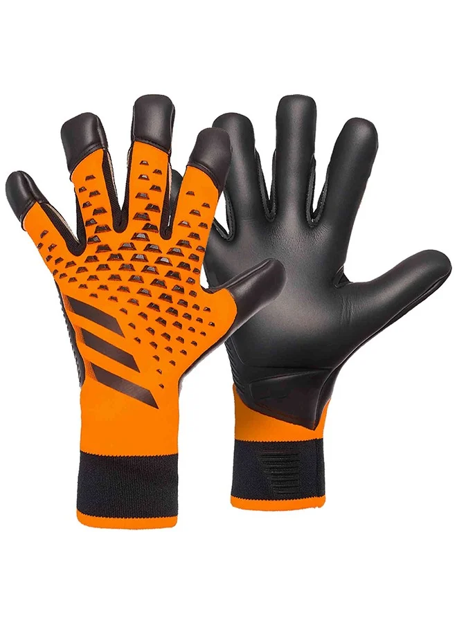 JiuAn Professional Fingersave Goalkeeper Gloves with Enhanced Grip and Wrist Support for Football Training (Size 9) ety71