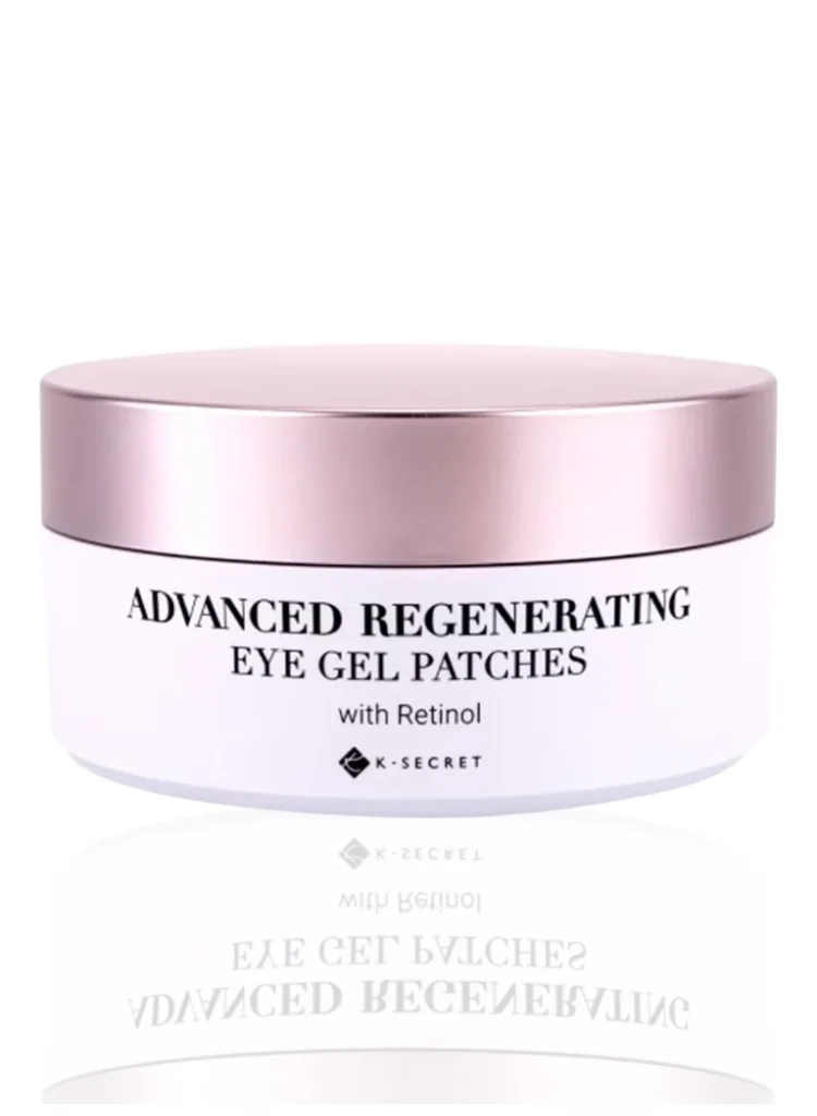 K-Secret Advanced Regenerating Eye Gel Patches with Retinol for Dark Circles and Fine Lines (60 Patches) c0utg