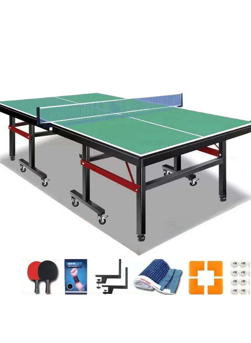 ETG Professional Foldable Table Tennis Table with Wheels (274x152x76cm) 7tnlw