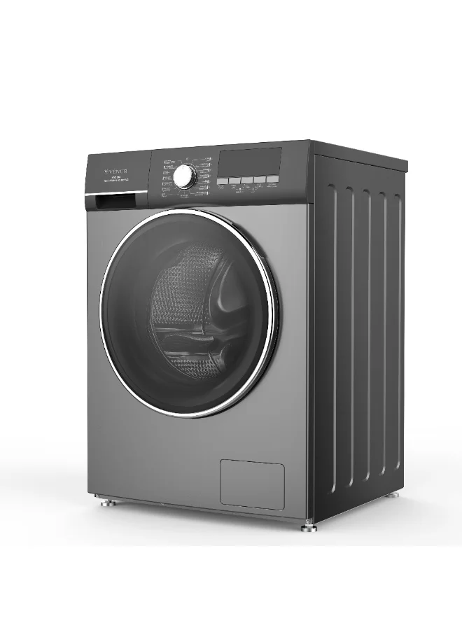 Venus VWD 1060 Heavy-Duty Washer Dryer Premium Laundry Appliance (10kg) ykmct