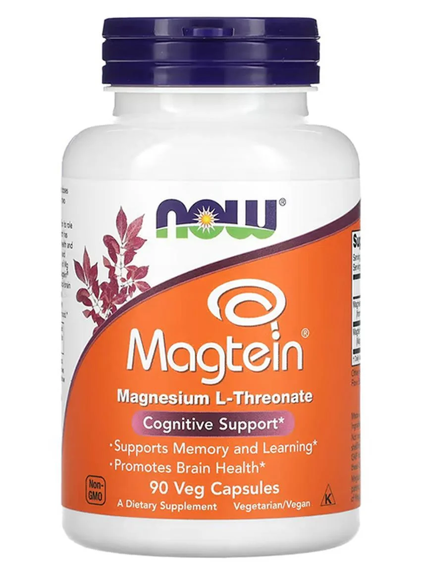 Magnesium L-Threonate Supplement Premium Cognitive Support Formula (90 Veg Capsules) bsdvv
