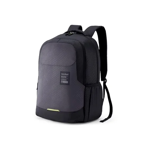 Premium Casual Laptop Backpack with 15-inch Compartment and Ergonomic Design (Black, 30 L) 595ft