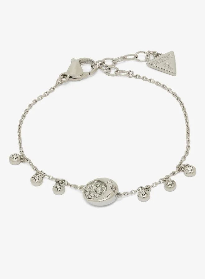 Aurora Pave Fringes Bracelet Premium Crystal Embellished Jewelry for Women (One Size) 6k44p