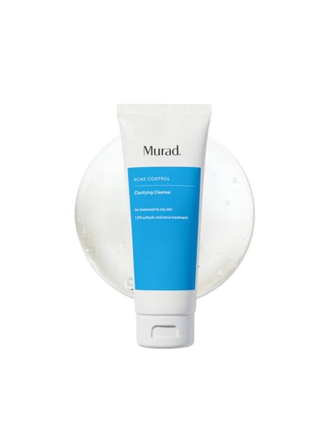 Clarifying Facial Cleanser with Salicylic Acid and Green Tea Extract for Deep Pore Cleansing and Oil Control (150 mL) wjumu