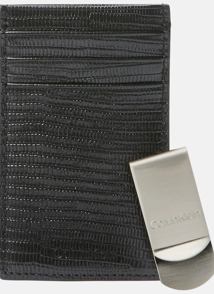 Premium Logo Card Holder Slim Leather Wallet for Men and Women (One Size) ark68