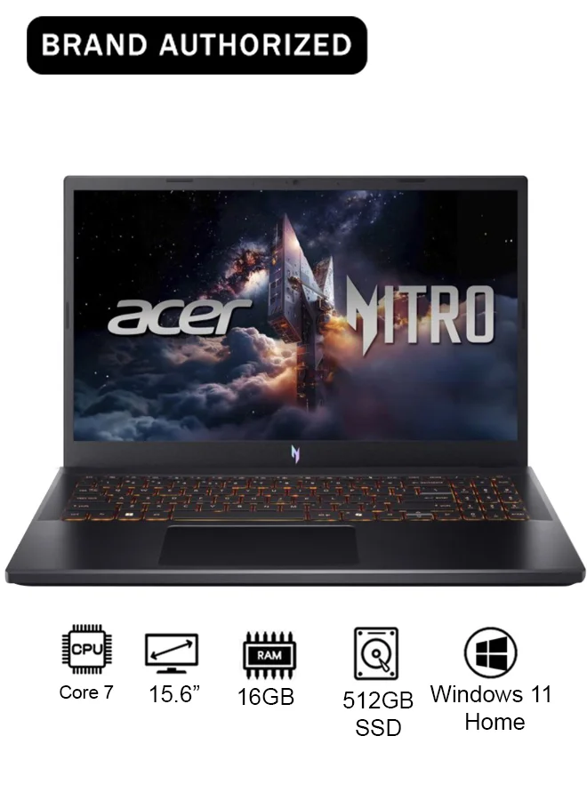 Premium Gaming Laptop 15.6-inch FHD 165Hz Display 16GB RAM 512GB SSD 6GB Graphics Obsidian Black (15.6-inch) zwx0g