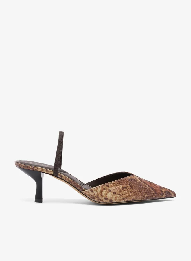 ALDO OLIVIA Snake Print Pointed Toe High Heel Pumps for Women (Size 38) bhftg