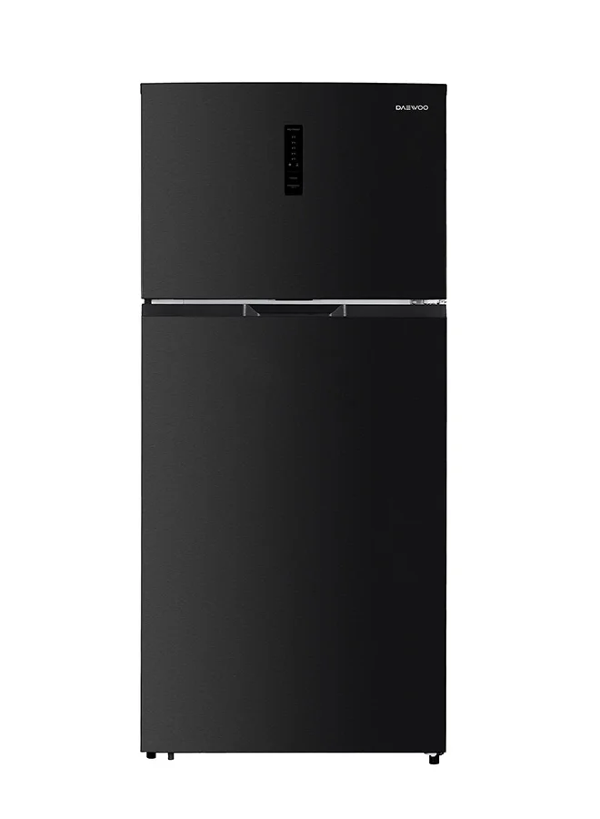 Daewoo Top Mount Refrigerator with Dual Inverter Compressor and Digital Display (Dark Inox, 635L) e8g66