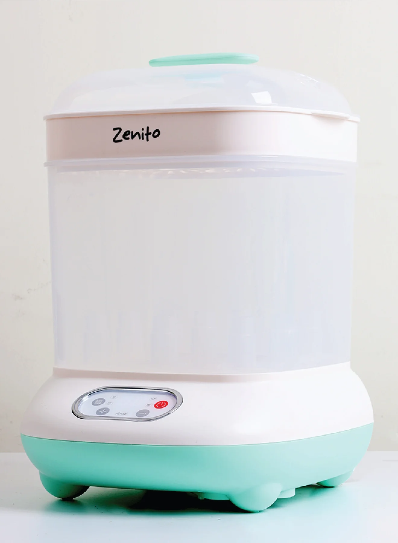 Zenito Electric Steam Sterilizer and Dryer 2-in-1 for Baby Feeding Accessories (White, 9-Capacity) utmjh