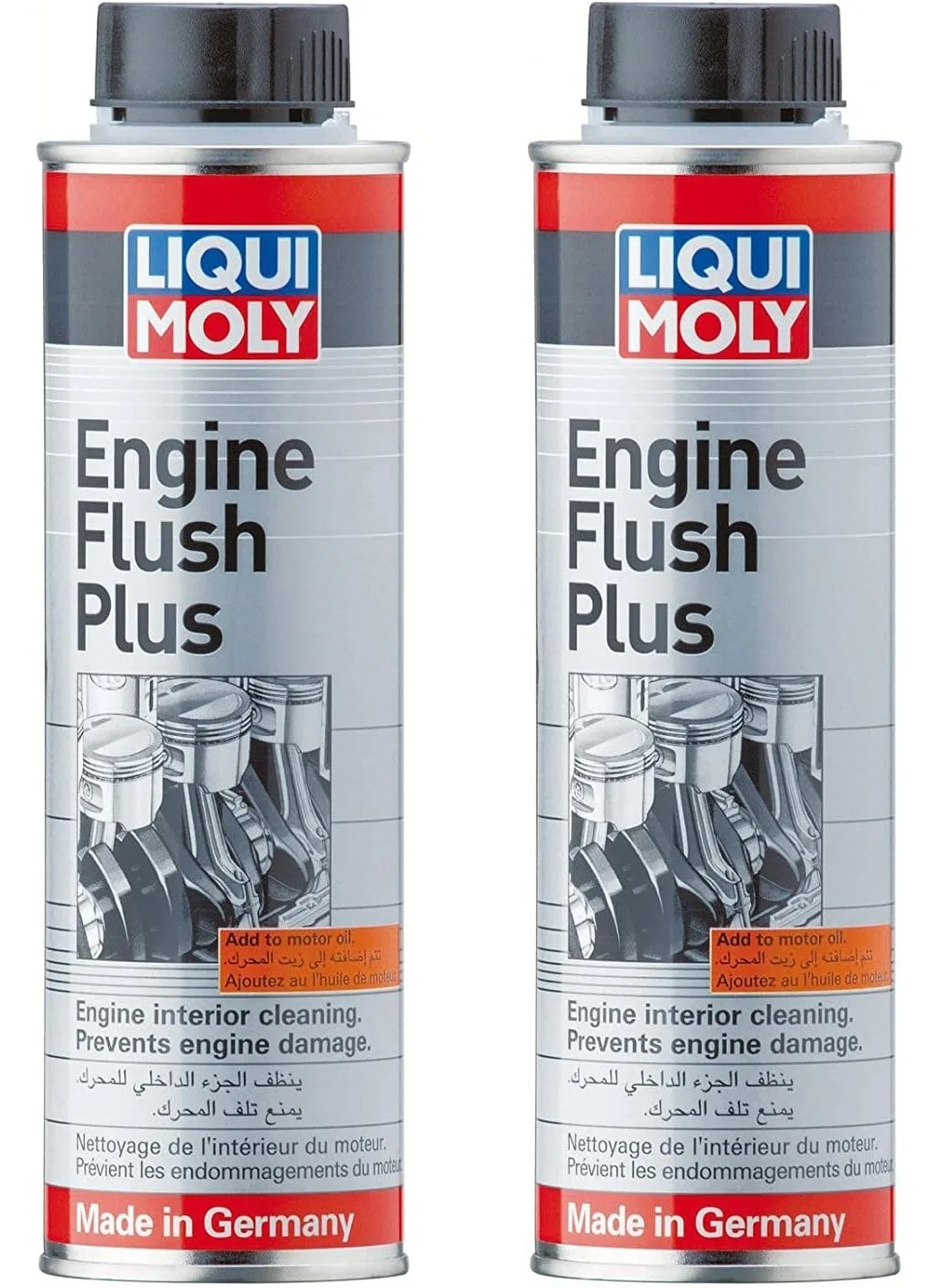 Engine Flush Plus Premium Oil System Cleaner (300 mL, 2 Pack) trdnh