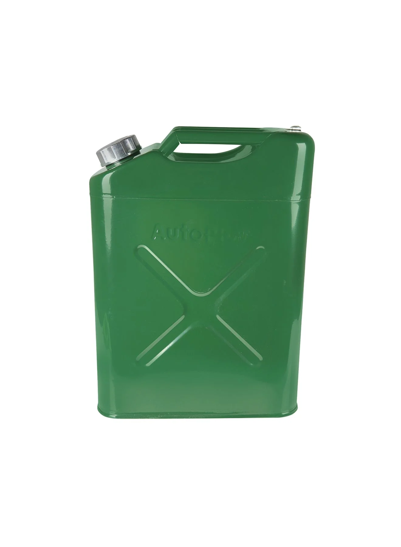 JERRY CAN Galvanized Fuel Storage Container Heavy-Duty Metal Fuel Tank (20 L) bgwaa