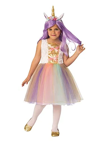 Opus Collection Unicorn Costume for Kids Premium Fantasy Dress Up Outfit (Medium) rvhbj