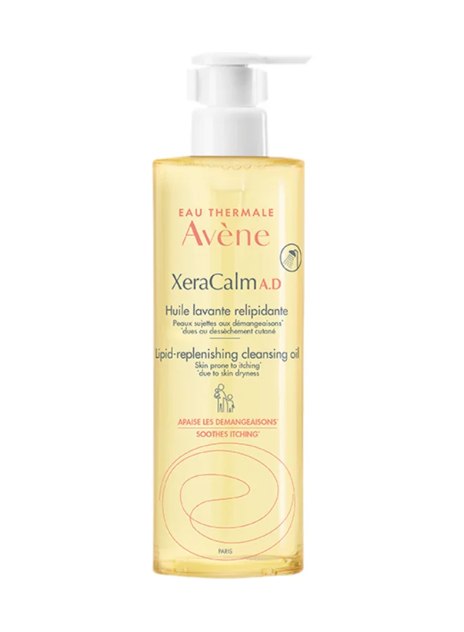 Avene Xeracalm Ad Lipid Replenishing Cleansing Oil for Dry Skin (Unisex, 400 mL) fyflx