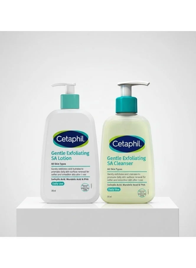 Premium Exfoliating Skincare Regimen Set with Salicylic Acid for Oily and Acne-Prone Skin (236 mL Cleanser & 236 mL Lotion) ta98j