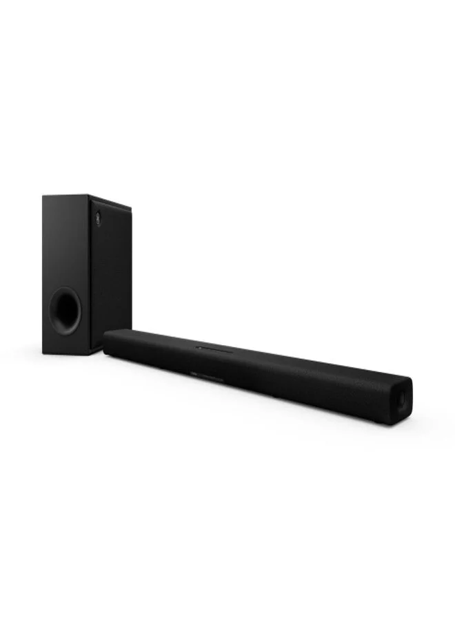 Premium Home Theater Soundbar System with External Subwoofer (Black) r0ouo