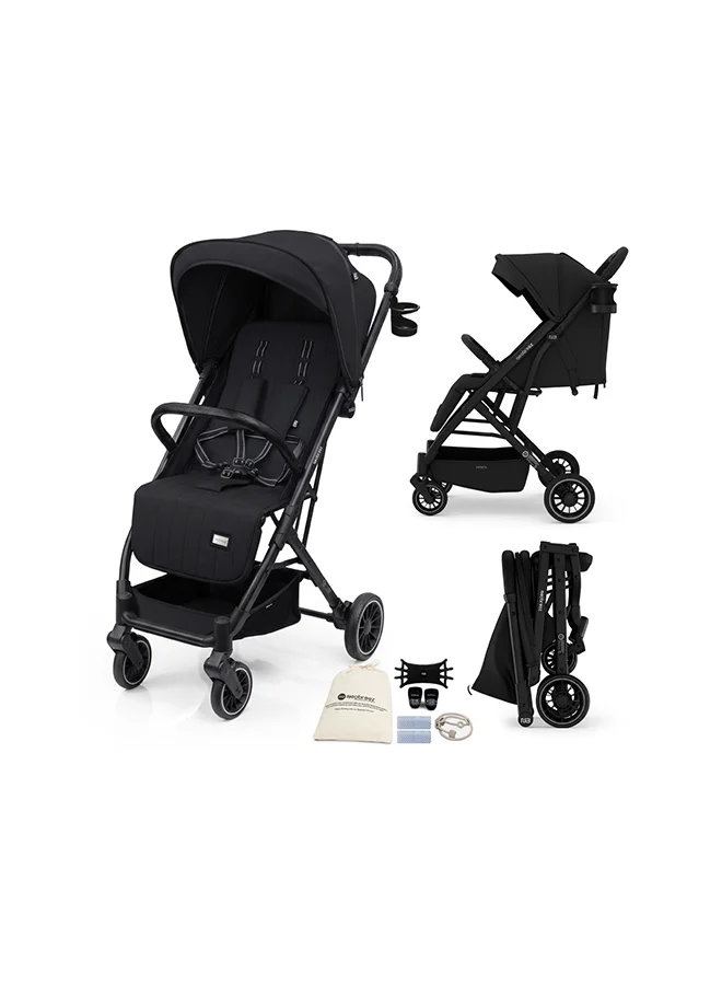 Neobreez Compact Lightweight Travel Baby Stroller with Cup Holder and UPF 50+ Canopy (15kg Capacity) 9tgy3