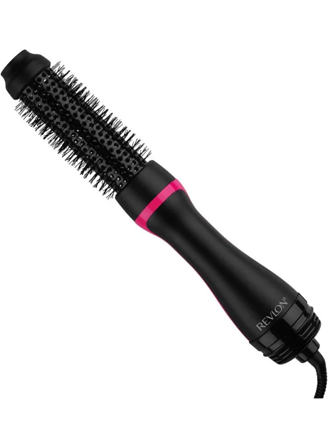 Premium Hair Dryer and Volumizing Styler Brush with 3 Heat Settings for Smooth Salon-Quality Results (One Size) d31zk