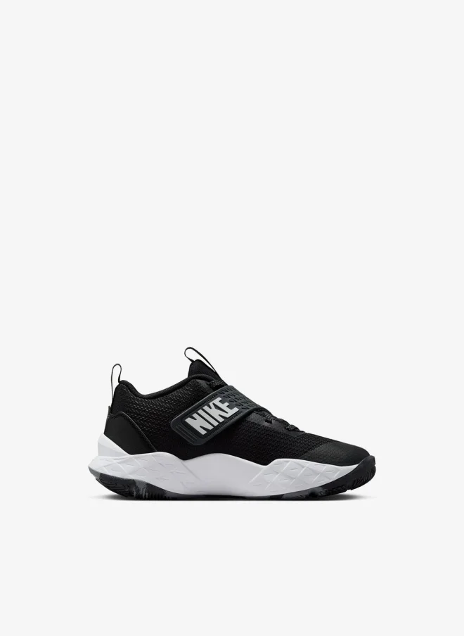 Athletic Team Hustle D 12 GS Basketball Shoes Premium Performance Sneakers for Kids (Black, 35 EU) 2ug8y