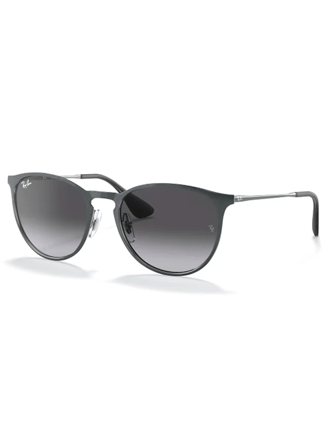 Premium Wayfarer Metal Sunglasses UV Protection Lightweight Frame (Black, 54 mm) rndwz