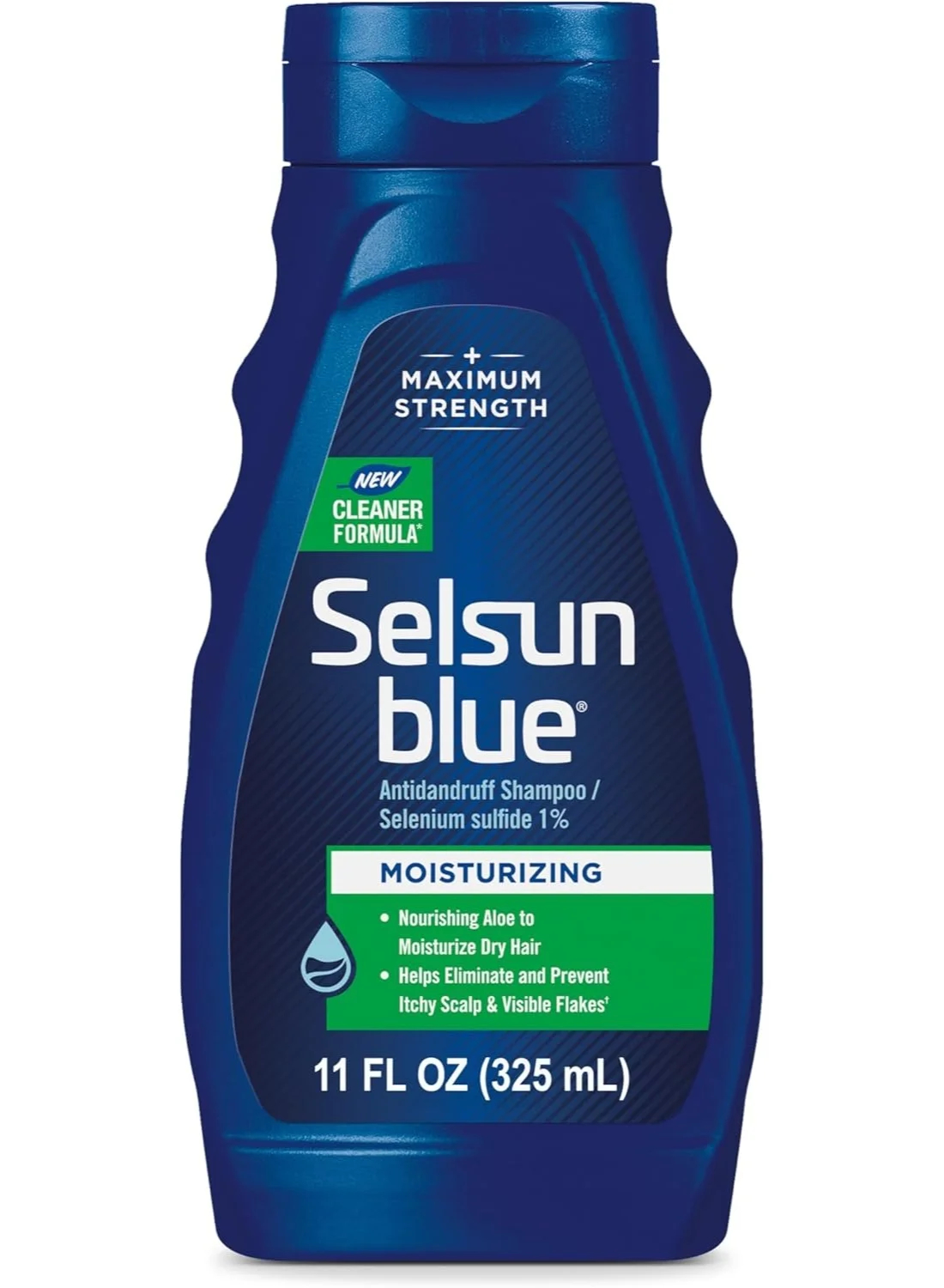 Selsun Blue Moisturizing Antidandruff Shampoo for Scalp Care (325 mL) w132n