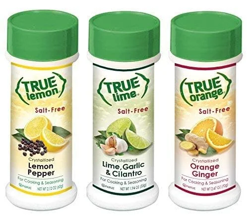 Premium Citrus and Herb Seasoning Spice Shaker Kit (Orange, 6-Piece Set) 4pf7j
