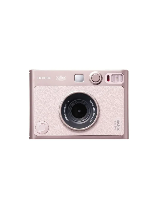 Hybrid Instant Camera with Digital Preview and Creative Modes (Pink, Compact) 2rs6z