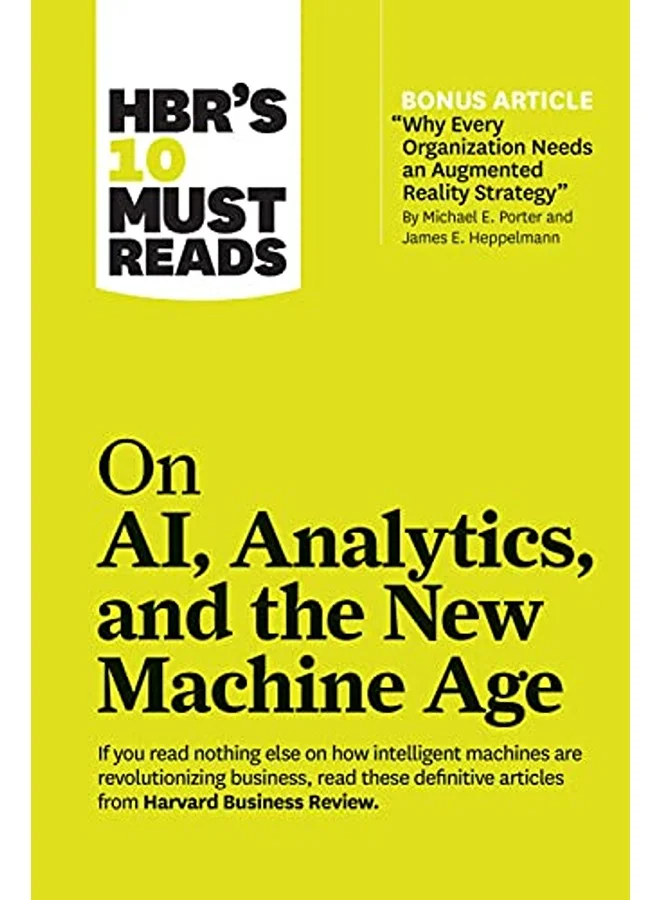 HBR 10 Must Reads on AI Analytics and the New Machine Age (Business Strategy Collection, Paperback) szbyv