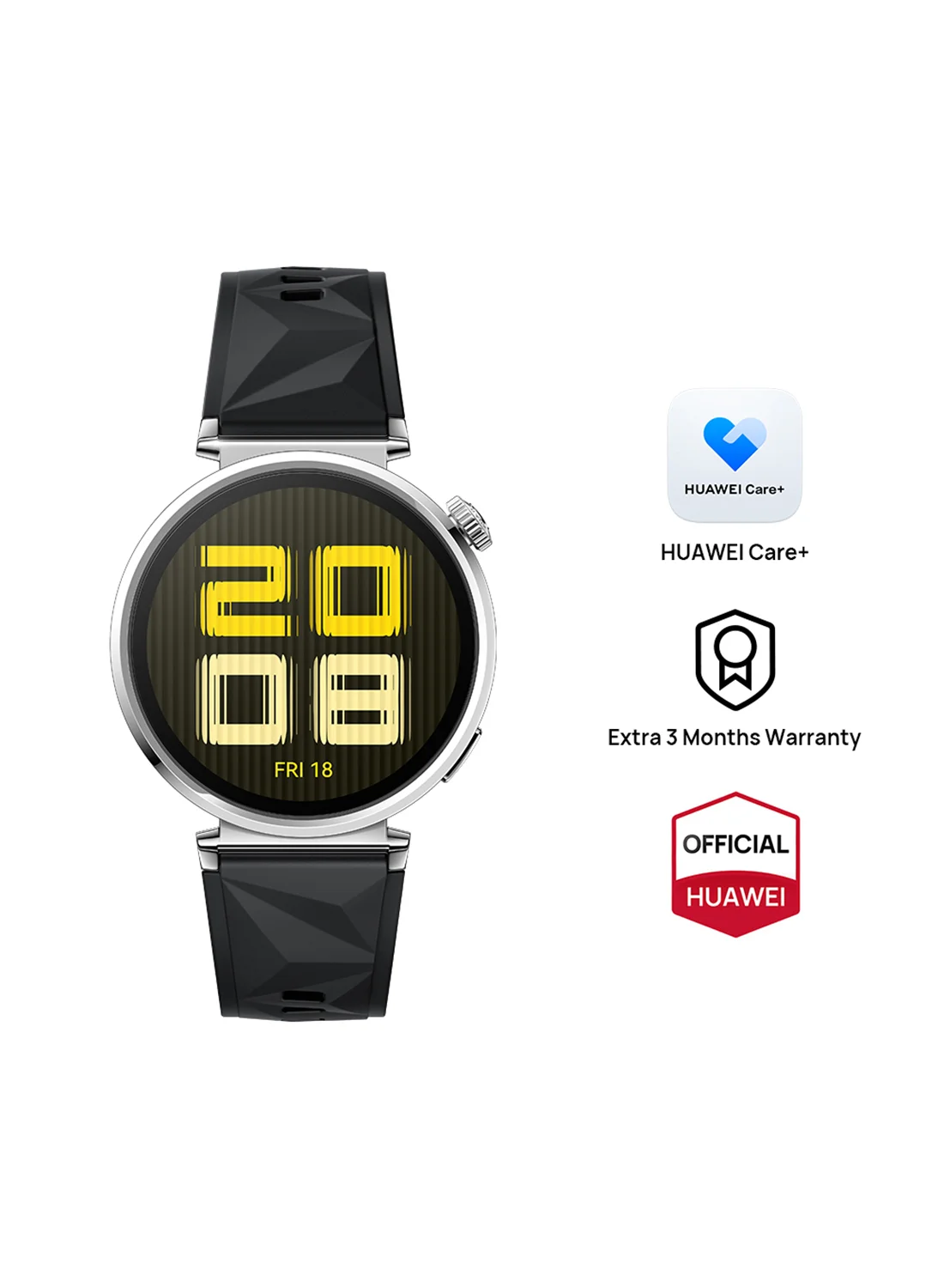 Smart Premium 41mm Smartwatch with Advanced Health Tracking and Fitness Monitoring (Black, 41 mm) s6bkd