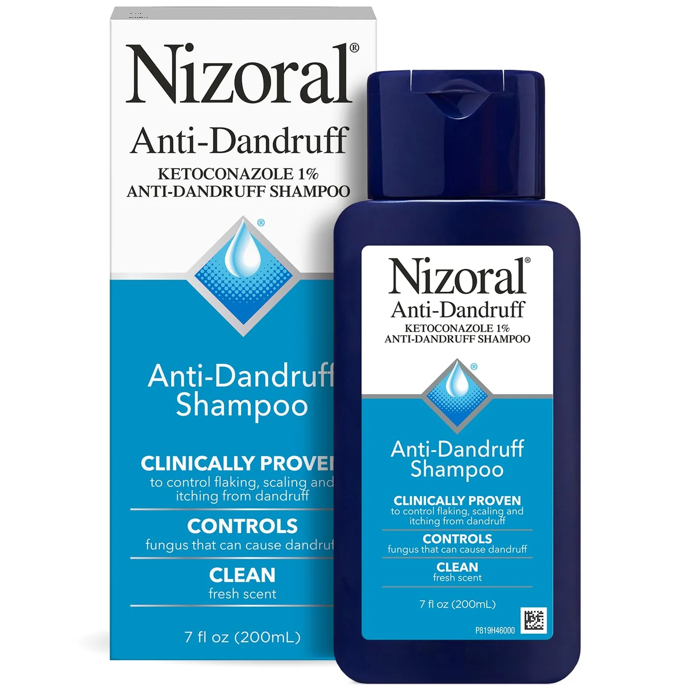 Premium Anti-Dandruff Shampoo with Ketoconazole Formula for Scalp Care (Fresh Scent, 207 mL) ug6uu