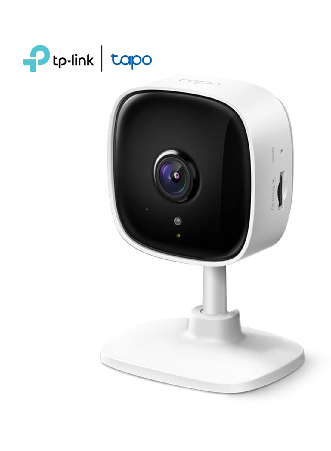 Indoor Home Security Wi-Fi Camera 1080p High Definition with Night Vision (White) sbaon