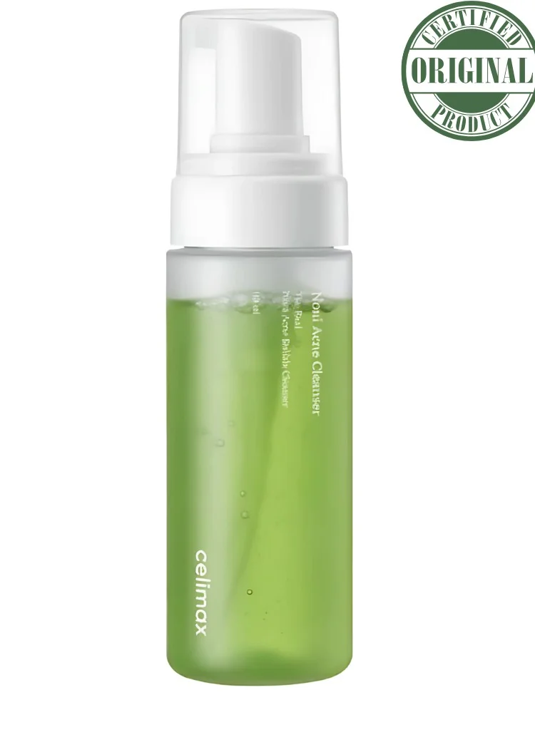 Celimax The Real Noni Acne Bubble Cleanser (150 mL) Premium Pore Care for Balanced and Smoother Skin ymarr