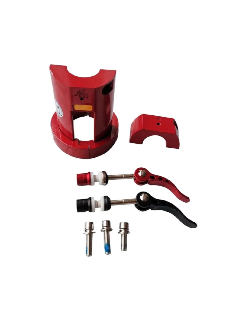 Monorim Electric Scooter Folding Mechanism Lock Premium Reinforced Spare Part (Red) 83st8