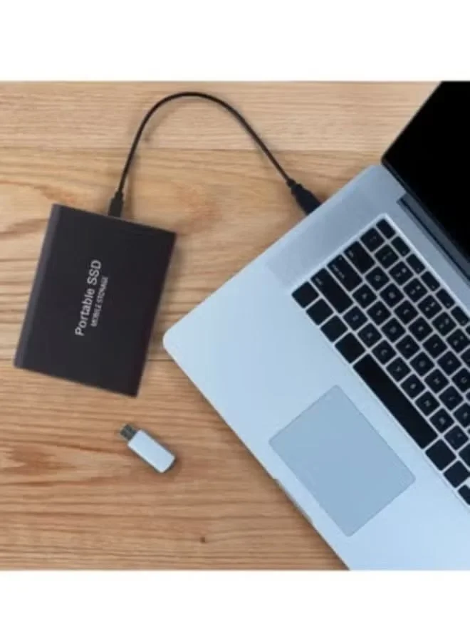 M.A&F's Portable External SSD 2TB High-Speed Data Storage Drive (USB 3.1 to Type-C, Compact Design for PC and Mac) ehsuc