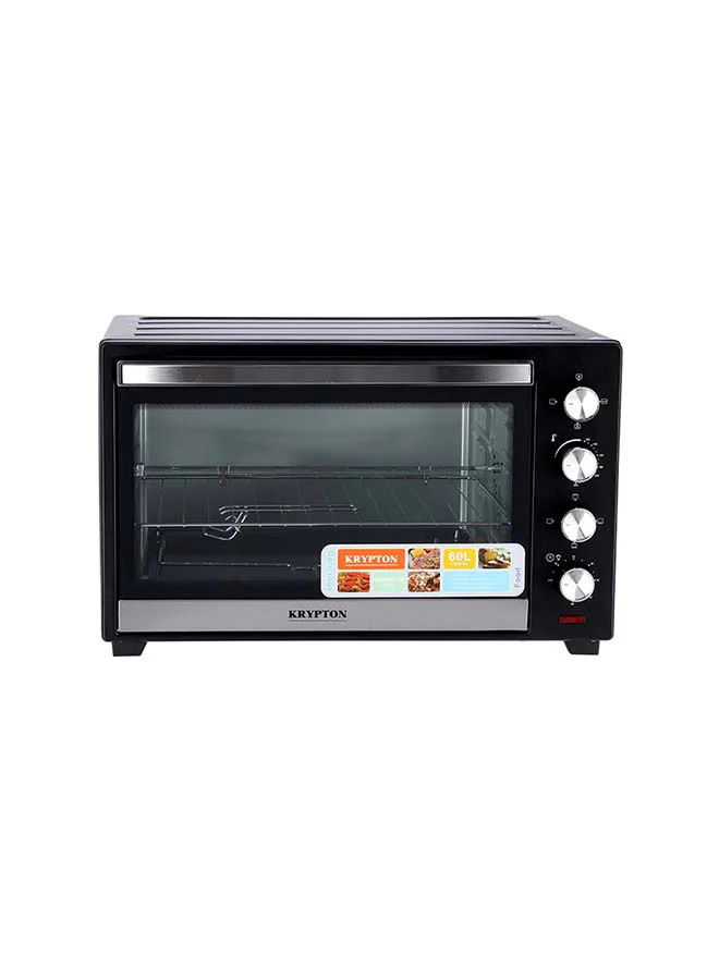 KRYPTON Electric Kitchen Oven 2000W Countertop Convection Toaster Oven (Black, 60 L) j173i